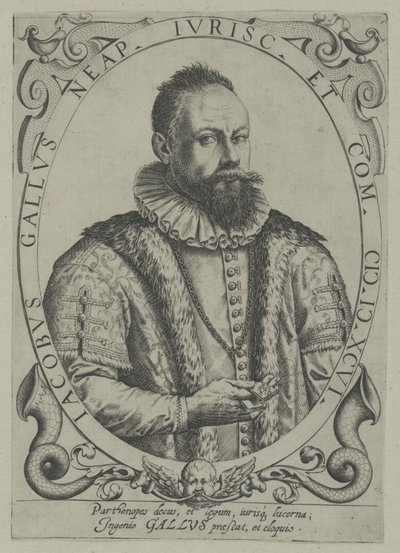 Jakob Petelin Gallus door Unknown